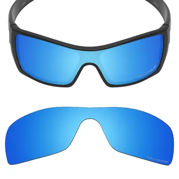 Сменяеми лещи SNARK С ПОЛЯРИЗАЦИЯ, Устойчиви на морска вода, за слънчеви очила Oakley Batwolf Ice Blue
