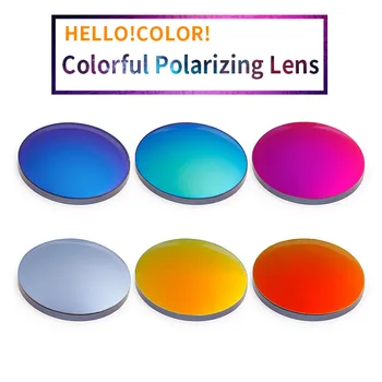 1.56 Поляризованная леща Single Vision (UV400), която се използва за слънчеви очила за намаляване на отблясъците от отразяващи елементи при шофиране