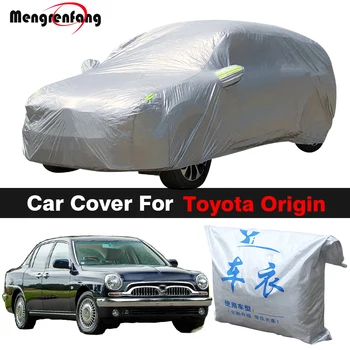 Пълна Кола Капак За Toyota Origin Outdoor Auto Anti-UV Козирка Вали Сняг Пылезащитная на Кутията