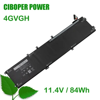 CP Нова Оригинална Батерия за лаптоп 4GVGH 11,4 V/84Wh за 5510 и 15 9550 серия 1P6KD T453X